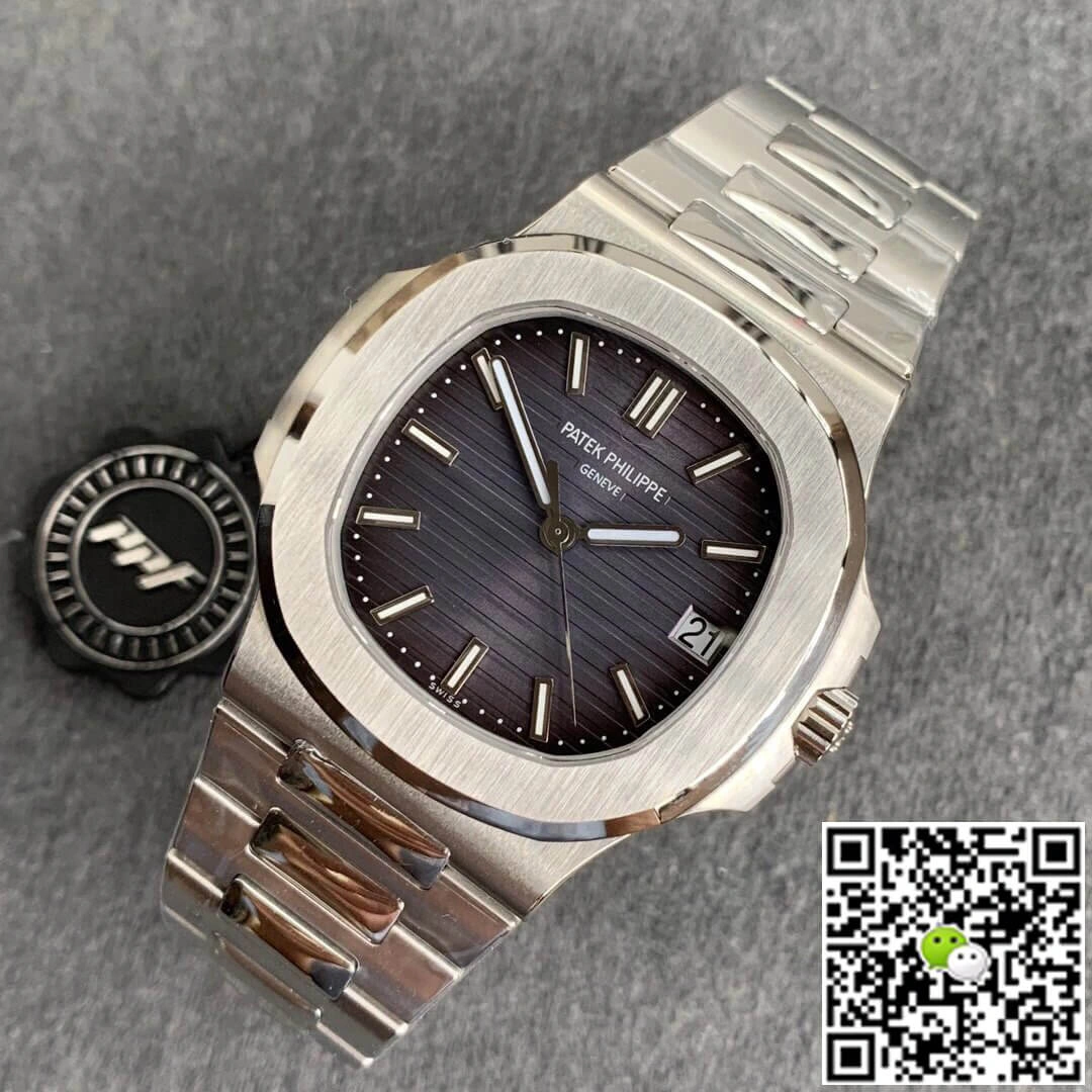 Patek Philippe Nautilus 5711 PPF Factory 1:1 Best Edition Replica Watch V4 Gray Dial Swiss Cal.324 SC